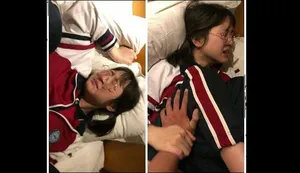 日本的继妹对这段性爱视频感到害羞。